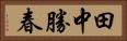 田中勝春 Horizontal Portrait