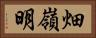畑嶺明 Horizontal Portrait