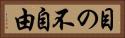目の不自由 Horizontal Portrait