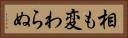 相も変わらぬ Horizontal Portrait