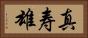 真寿雄 Horizontal Portrait