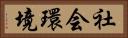 社会環境 Horizontal Portrait