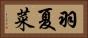 羽夏菜 Horizontal Portrait