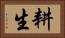 耕生 Horizontal Portrait