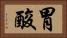 胃酸 Horizontal Portrait