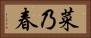 菜乃春 Horizontal Portrait