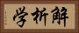 解析学 Horizontal Portrait