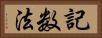 記数法 Horizontal Portrait