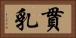 貫乳 Horizontal Portrait