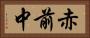 赤前中 Horizontal Portrait