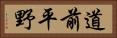 道前平野 Horizontal Portrait
