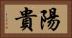 陽貴 Horizontal Portrait