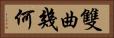 雙曲幾何 Horizontal Portrait
