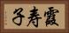 霞寿子 Horizontal Portrait