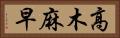高木麻早 Horizontal Portrait