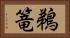 鵜篭 Horizontal Portrait