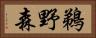 鵜野森 Horizontal Portrait
