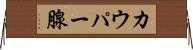 カウパー腺 Horizontal Wall Scroll