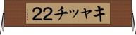キャッチ２２ Horizontal Wall Scroll