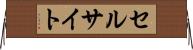 セルサイト Horizontal Wall Scroll