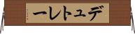 デュトレー Horizontal Wall Scroll