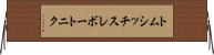 トムシッチスレボートニク Horizontal Wall Scroll