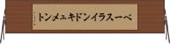 ベースラインドキュメント Horizontal Wall Scroll
