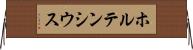 ホルテンシウス Horizontal Wall Scroll