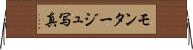 モンタージュ写真 Horizontal Wall Scroll