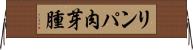 リンパ肉芽腫 Horizontal Wall Scroll