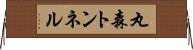 丸森トンネル Horizontal Wall Scroll