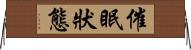 催眠狀態 Horizontal Wall Scroll