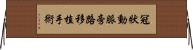 冠狀動脈旁路移植手術 Horizontal Wall Scroll