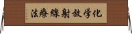化学放射線療法 Horizontal Wall Scroll