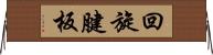 回旋腱板 Horizontal Wall Scroll