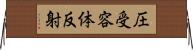 圧受容体反射 Horizontal Wall Scroll
