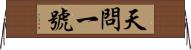 天問一號 Horizontal Wall Scroll