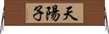 天陽子 Horizontal Wall Scroll