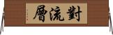 對流層 Horizontal Wall Scroll