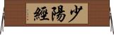 少陽經 Horizontal Wall Scroll