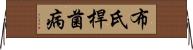 布氏桿菌病 Horizontal Wall Scroll