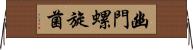 幽門螺旋菌 Horizontal Wall Scroll
