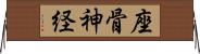 座骨神経 Horizontal Wall Scroll