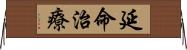 延命治療 Horizontal Wall Scroll