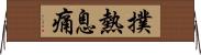 撲熱息痛 Horizontal Wall Scroll