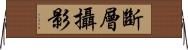 斷層攝影 Horizontal Wall Scroll