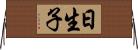 日生子 Horizontal Wall Scroll