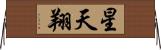 星天翔 Horizontal Wall Scroll