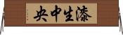漆生中央 Horizontal Wall Scroll