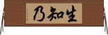 生知乃 Horizontal Wall Scroll